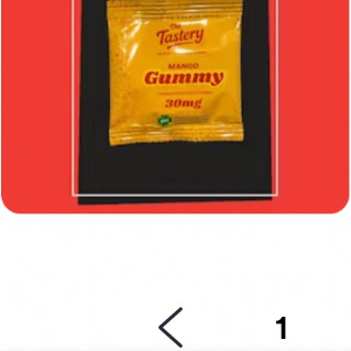 Tastery Mango Gummy 30MG