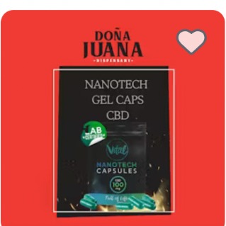 Nanotech Caps 100MG CBD