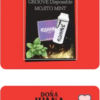 GROOVE MOJITO MINT Disposable